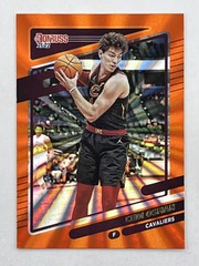 2021-22 Panini Donruss Holo Orange Laser #187 Cedi Osman Cleveland Cavaliers